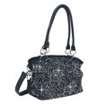 thumbnail image 1 of Zzfab Laser Cut Purses Double Handles Bling Purse Black, 1 of 5