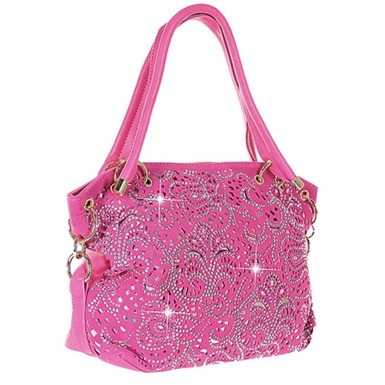 Pink bling online purse