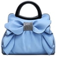 thumbnail image 1 of Zzfab  Ruffle Purse Blue, 1 of 5