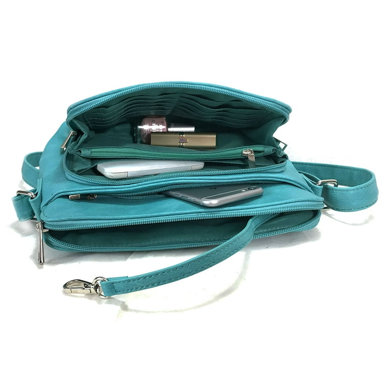 Turquoise cross body bag sale