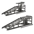 thumbnail image 1 of Zzistar 2Pcs 11000Lbs Hydraulic Car Ramp,Heavy-Duty Vehicle Ramps 5T / 10000lbs Load Capacity ,Low Profile Car Lift Service Ramp for Truck Trailer Garage, 1 of 7