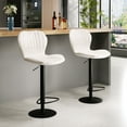 thumbnail image 1 of Zzistar 4Pcs Swivel Bar Chairs ,Adjustable Bar Stools Counter Height Bar Stools with High Backrest, 1 of 7