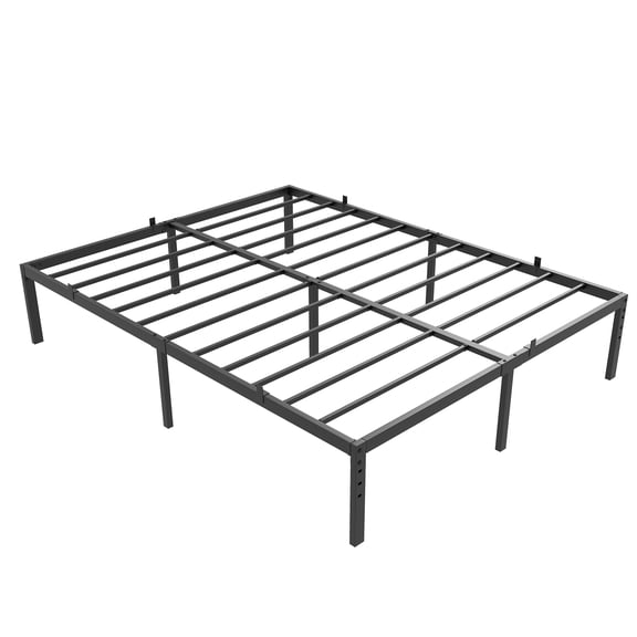 Zzistar 6 inch Heavy Duty Metal Platform Bed Frame, Non-Slip Low Profile Metal Bed Frame, Full Size