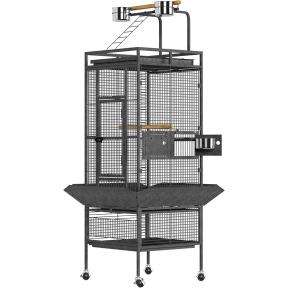 Visual Reference: Zeny Large 68 Stainless Steel Bird Cage For Parakeets And