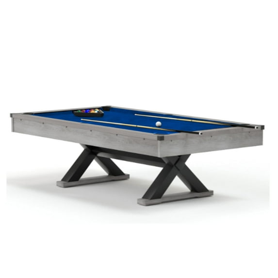 Zzistar 84-Inch Pool Table, Billiard Table with 2 Cue Sticks, Billiard ...