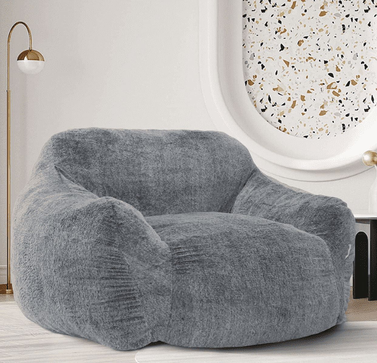 Giant bean bag chair sofa oversized bean bag couch for two people