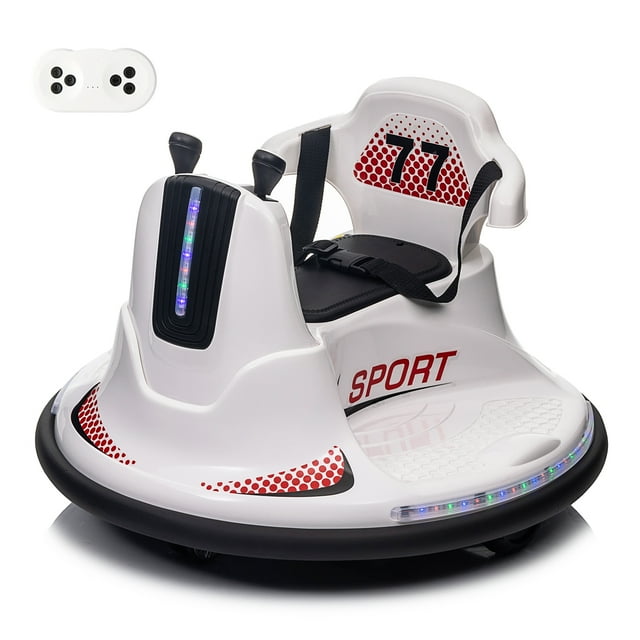 Bumper Car Flybar Racer 6V Blue Smyths Toys UK Baby Bumper Car