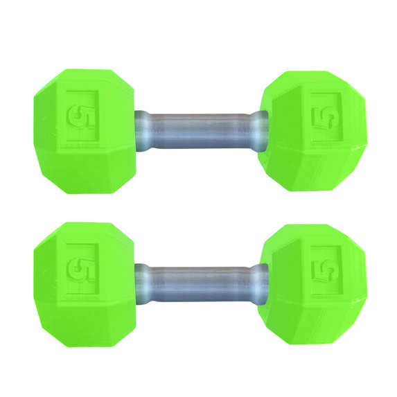 Zznnkj 2pc Mini Dumbbells for Kids Lightweight Hand Weight Lifting Set Fitness Exercise Funny Sport Toys for Toddlers