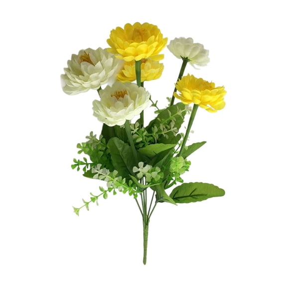 Zznnkj Artificial Edelweiss Lotus Flowers, Realistic Fake Snow Lotus Blooms with Stems for Indoor Outdoor Home Wedding Party Vase DIY Decoration