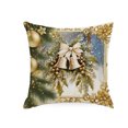 thumbnail image 1 of Zznnkj Christmas Throw Pillow Covers, 18 x 18 Inch, Soft Comfortable Linen Pillowcases for Sofa Bedroom Couch Winter Holiday Party Home Decor, 1 of 7
