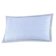 thumbnail image 1 of Zznnkj Cooling Pillow Cover - Soft Breathable Ice Silk Pillowcase for Crib Pillows, Soft Ergonomic Honeycomb Textured Pillow Protector, Machine Washable (1 Pack), 1 of 6