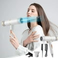 thumbnail image 1 of Zznnkj Electric Hair Dryer High-Power Electric Hair Dryer Lightweight Travel Home Hair Dryer with 2PC Hot Wind Comb Hair Salon Blowing Comb, 1 of 5