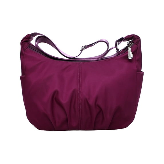 Zznnkj Nylon Crossbody Purse for Women, Lightweight Large Capacity Water-Resistant Travel Bag Hobo Shoulder Bag Handbags with Adjustable Strap and Zipper Pockets