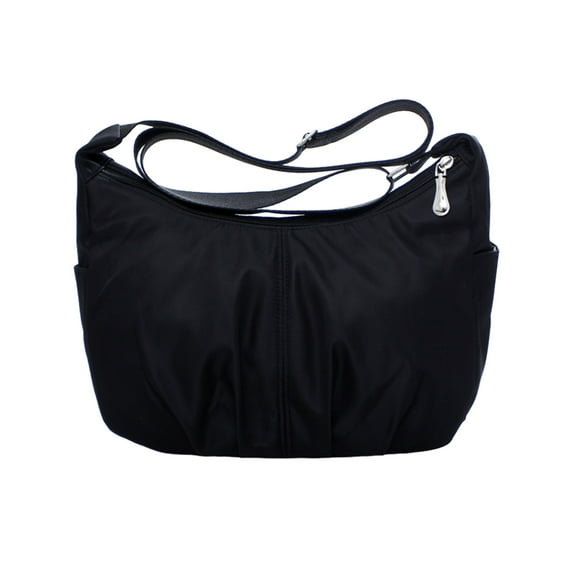 Zznnkj Nylon Crossbody Purse for Women, Lightweight Large Capacity Water-Resistant Travel Bag Hobo Shoulder Bag Handbags with Adjustable Strap and Zipper Pockets