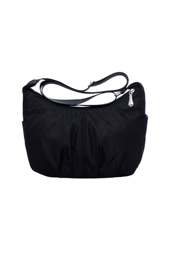 Nylon Crossbody Purse for Women, Lightweight Large Capacity Water-Resistant Travel Bag Hobo Shoulder Bag Handbags with Adjustable Strap and Zipper Pockets