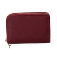 thumbnail image 1 of Zznnkj PU Leather Wallets for Women Credit Card Holder RFID Blocking Small Zip Wallet Compact Card Case Holder with Coin Pocket, 1 of 3