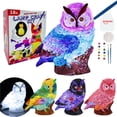 thumbnail image 1 of Zznnkj Paint Your Own Owls Lamp Kit, DIY Arts and Crafts for Kids Teens Adults, Painting Kits Art Supplies for Kids Ages 8-12, Toys Birthday Gift for Girls Boys Ages 3 4 5 6 7 8 9 10 11 12+, 1 of 9