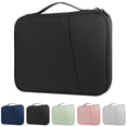 thumbnail image 1 of Zznnkj Portable Laptop Sleeve with Handle, 13.78 Inch Water-Resistant Shockproof Protective Computer Carrying Case Handbags for Notebook Laptops Tablet with Accessory Pocket, 1 of 7