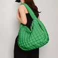 thumbnail image 1 of Zznnkj Quilted Tote Bag for Women, Lightweight Puffy Padding Hobo Bag with Compartment, Large Puffer Shoulder Bag Handbag for Travel, Work, Gym, 1 of 5