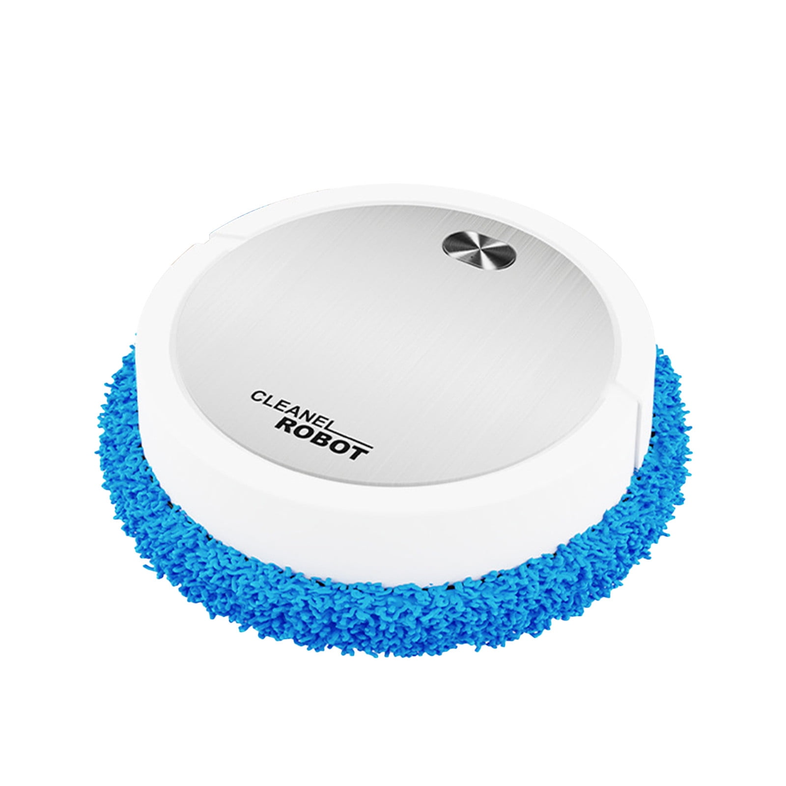 Zznnkj Robot Vacuum and Mop Combo, 2 in 1 Robot Vacuums Cleaner Automatic Self-Charging Robotic Vacuum for Hard Floor, Pet Hair and Low-Piled Carpet, Slim Design, Quiet, White