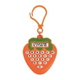 thumbnail image 1 of Zznnkj Strawberry Shaped Mini Keychain Calculator, 8-Digit Portable Pocket Calculator with Carabiner for Kids, Compact Basic Math Tool for School Travel Daily Calculation & Stationery, 1 of 5