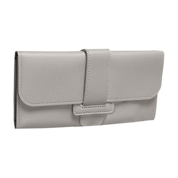 Zznnkj Women's Long Wallet RFID Blocking Trifold Clutch Large Capacity PU Leather Credit Card Holder Travel Purse with Multiple Card Positions