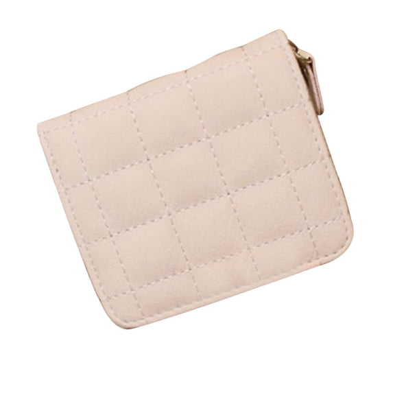 Zznnkj Zipper Wallet Women, RFID Blocking Credit Card Wallet, PU Leather Small Business Card Holder, Compact Size Multi-Slot Wallet for Cash, Cards, and Lipstick