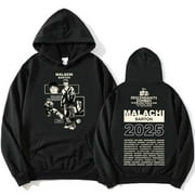 KENVONUG Zzombies Worlds Collide Tour 2025 Hoodies Malachi Barton Graphic Sweatshirts Fashion Long Sleeve Hooded Pullovers