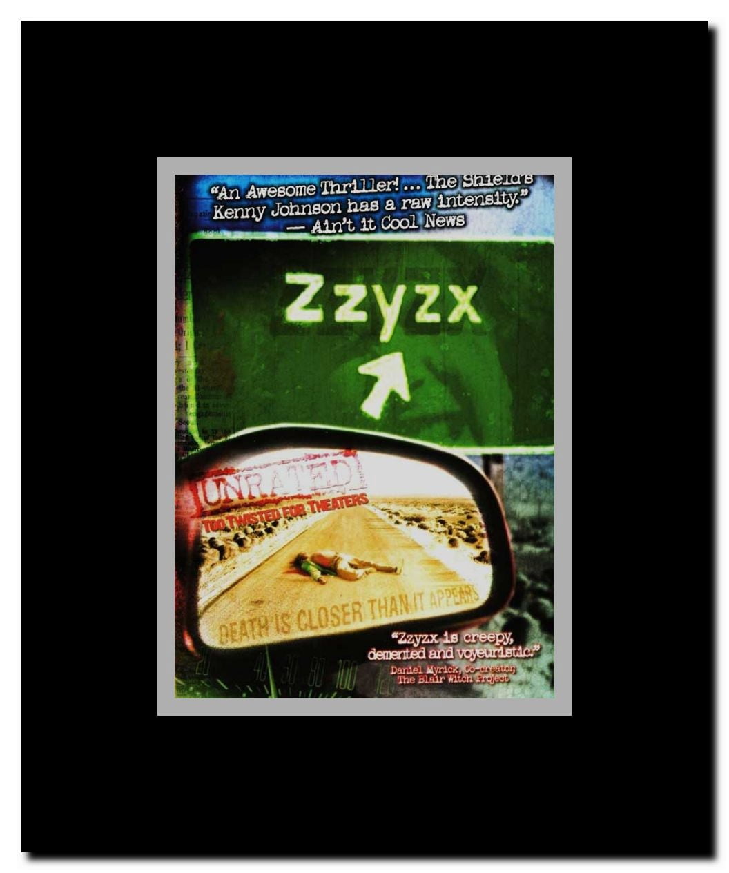 Zzyzx Framed Movie Poster