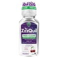 thumbnail image 1 of ZzzQuil Liquid Sleep Aid, FREE & CLEAR, Cherry Flavored, 12 fl oz, 1 of 11