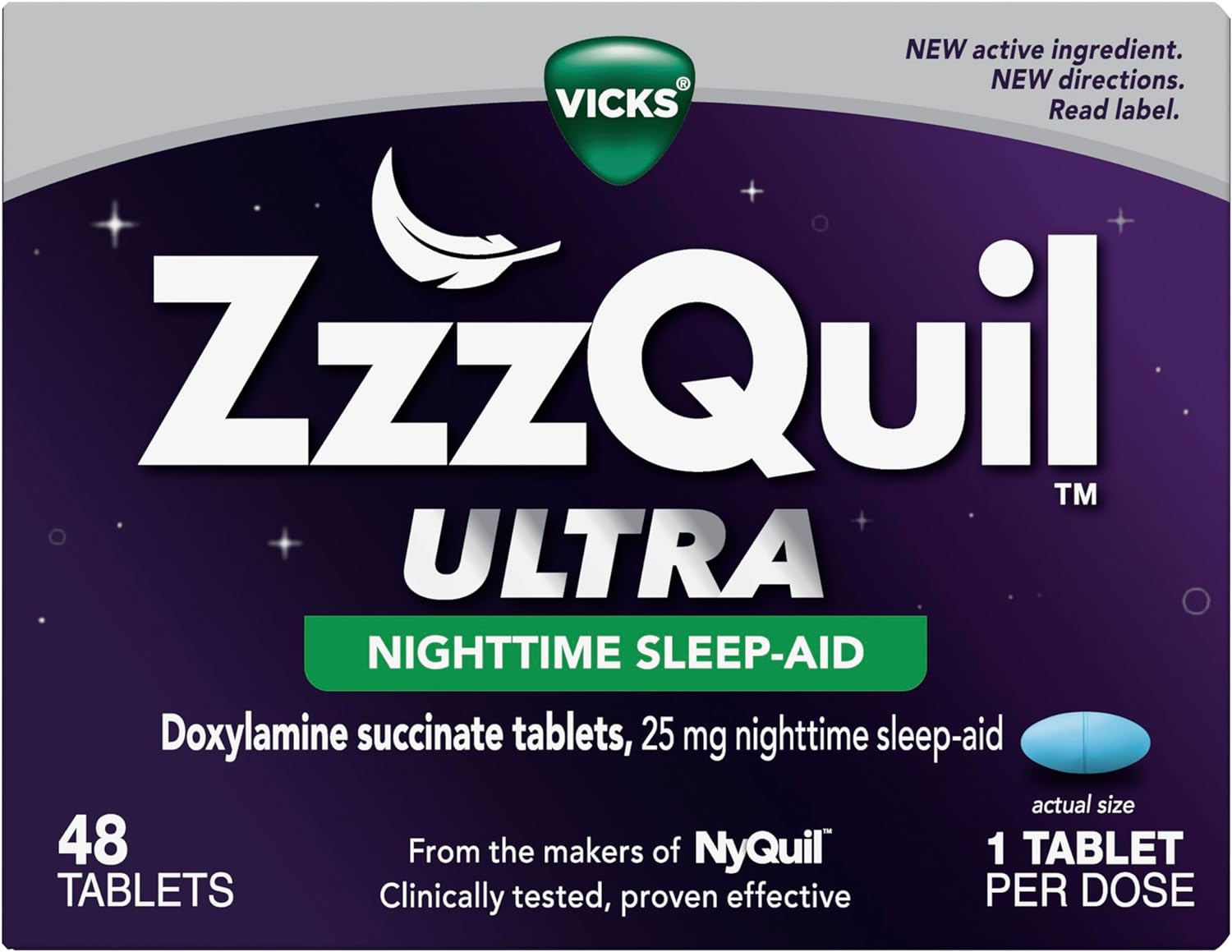 ZzzQuil ULTRA, Sleep Aid, Nighttime Sleep Aid, 25 mg Doxylamine