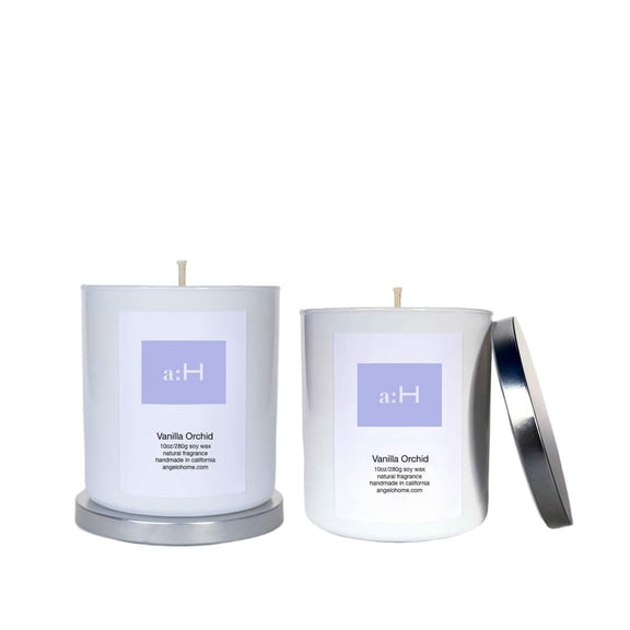 a:H Scented Candle 2pk - Vanilla Orchid