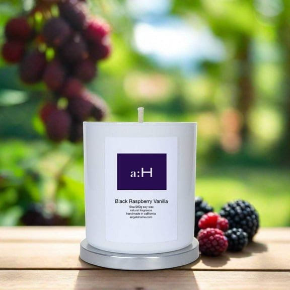 a:H Scented Candle - Black Raspberry Vanilla