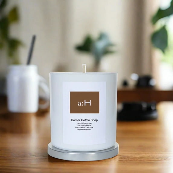 a:H Scented Candle - Corner Coffee Shop