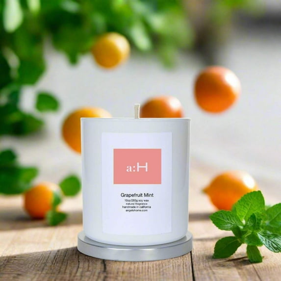 a:H Scented Candle - Grapefruit Mint