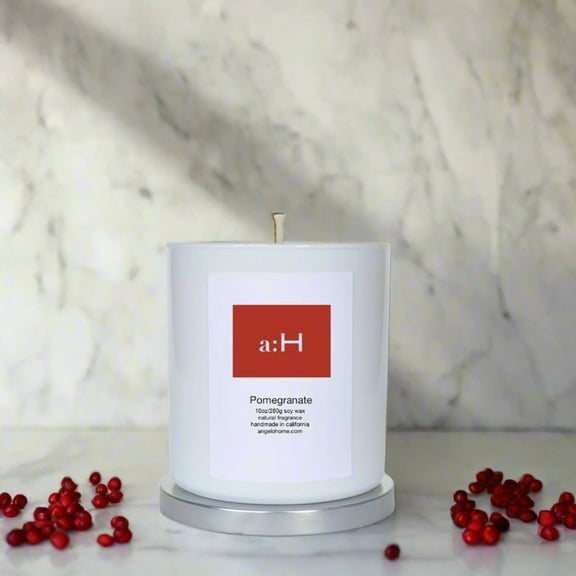 a:H Scented Candle - Pomegranate