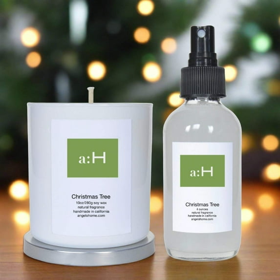 a:H Scented Candle and Room Spray - Christmas Tree