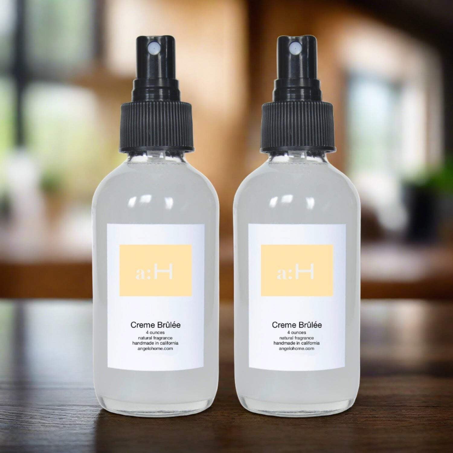 Creme Brûlée Natural Fragrance Room Spray Set