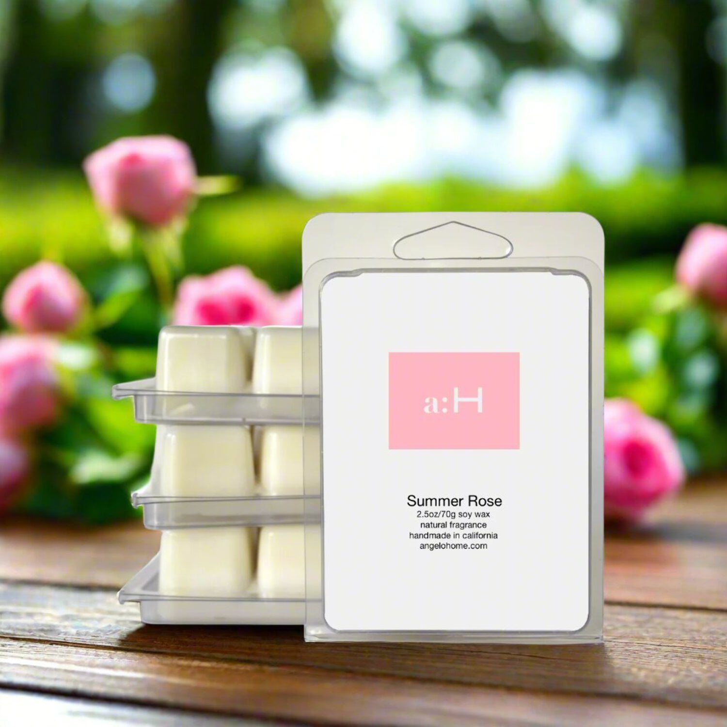 a:H Scented Wax Melts 4pk - Summer Rose
