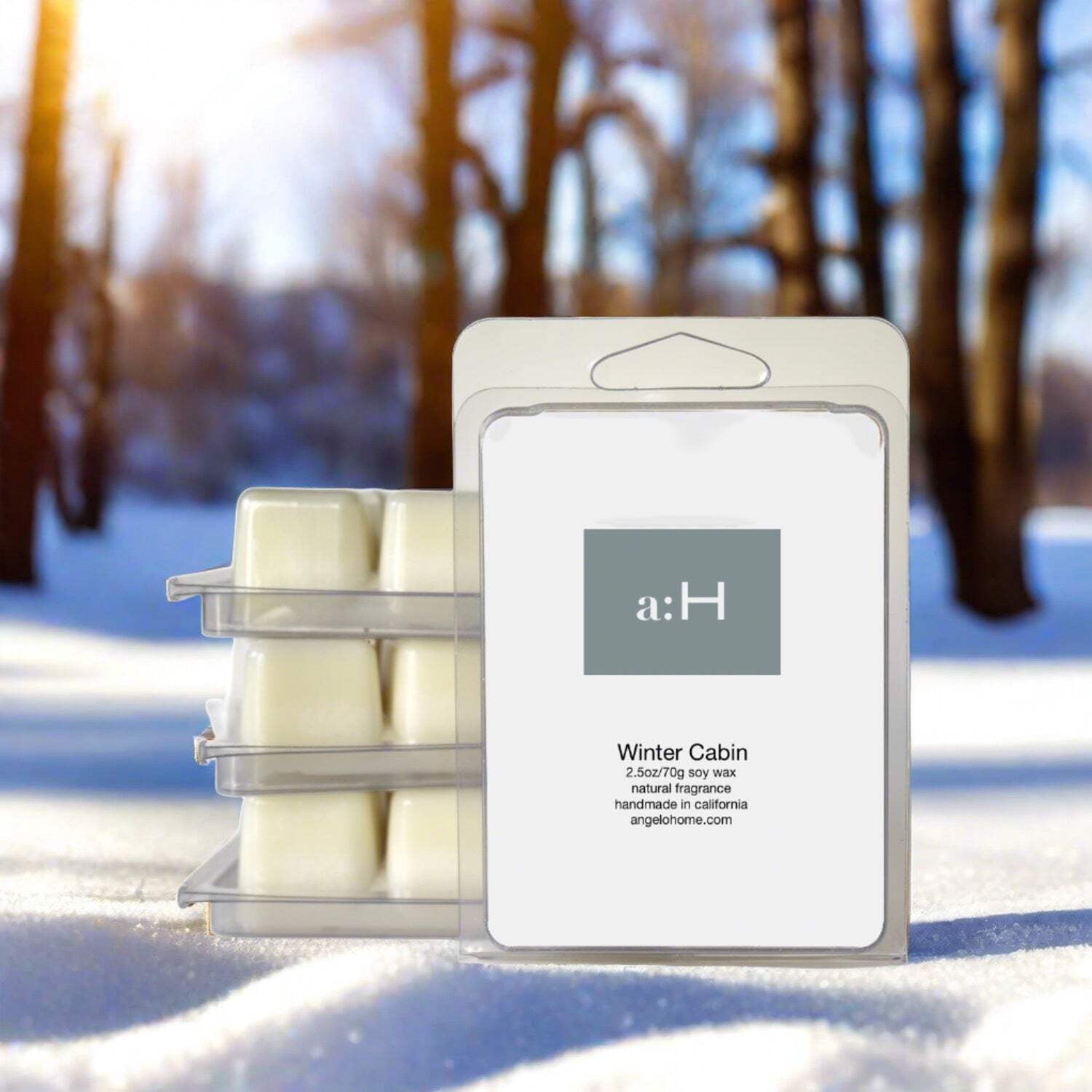 Winter Cabin Handcrafted Soy Wax Melts 4-Pack