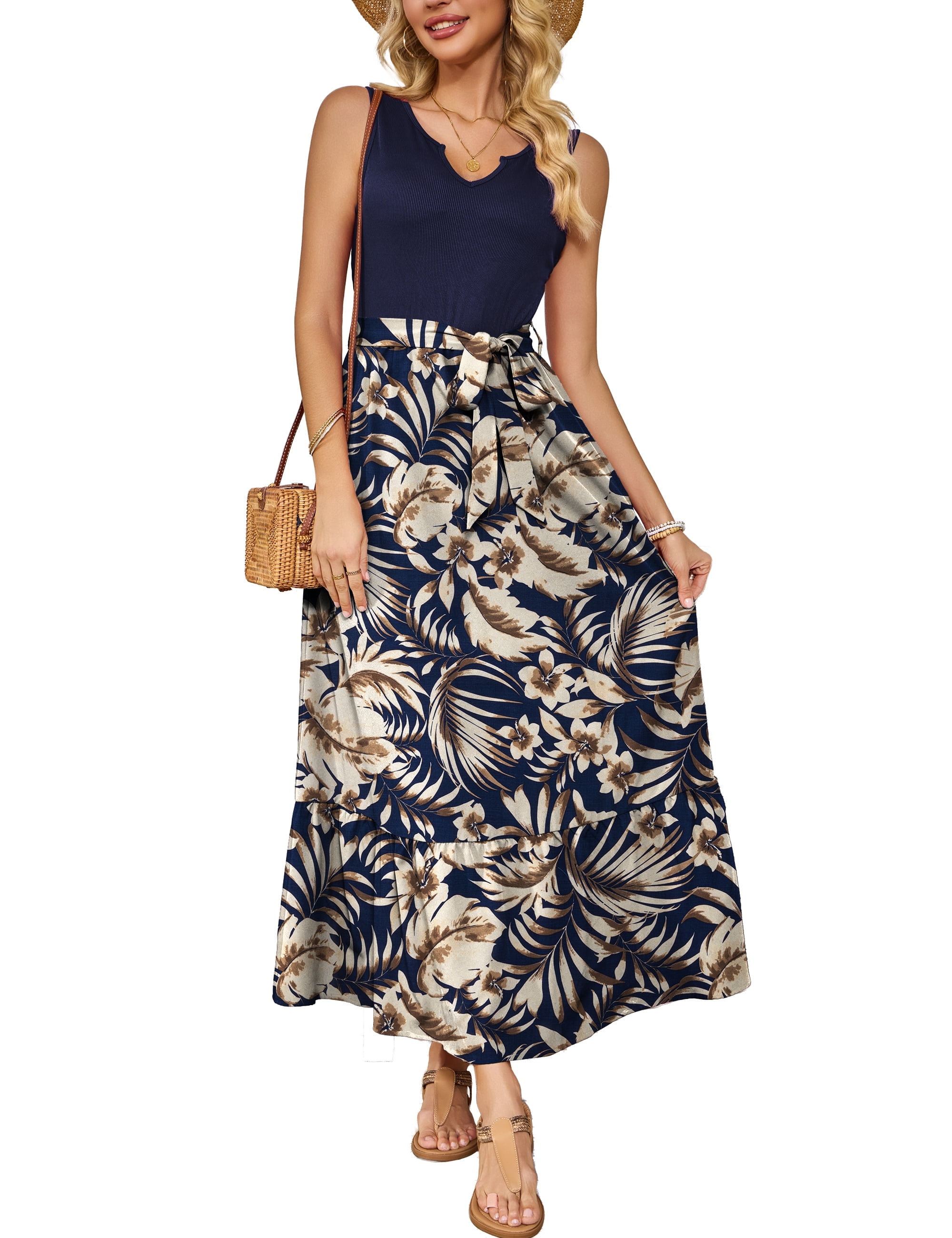 a.Jesdani Women Casual Dresses Sleeveles…