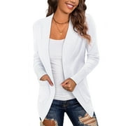 A.JESDANI Women's Cardigan Classic Casual Lightweight Knit Cardigan Sweaters S-XXL