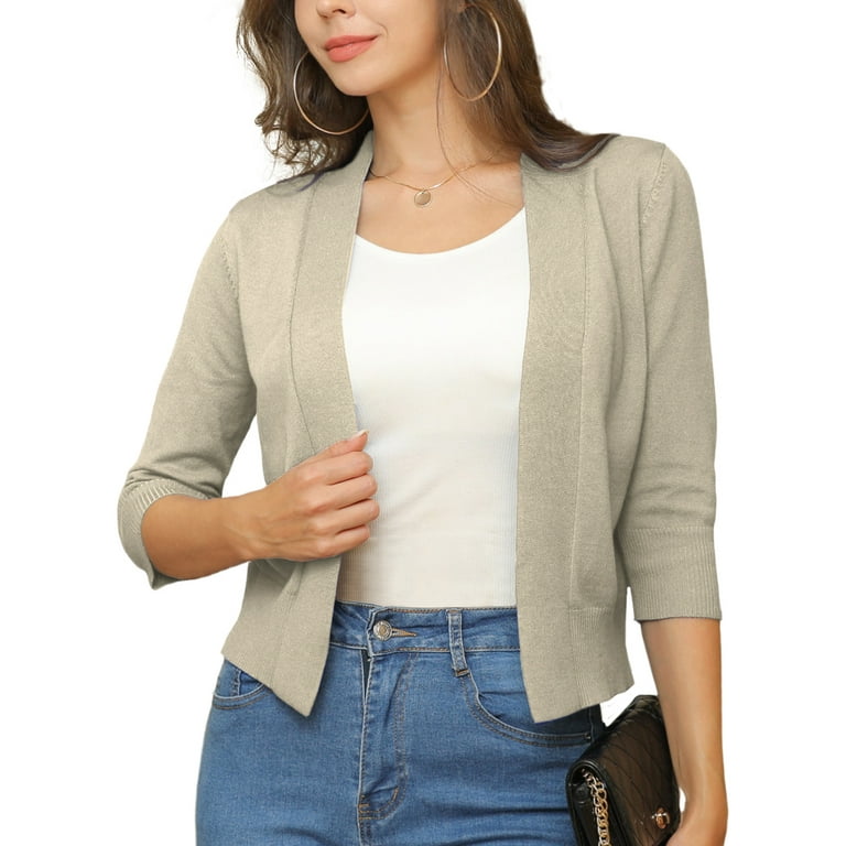 Cropped cardigans and shrugs sale