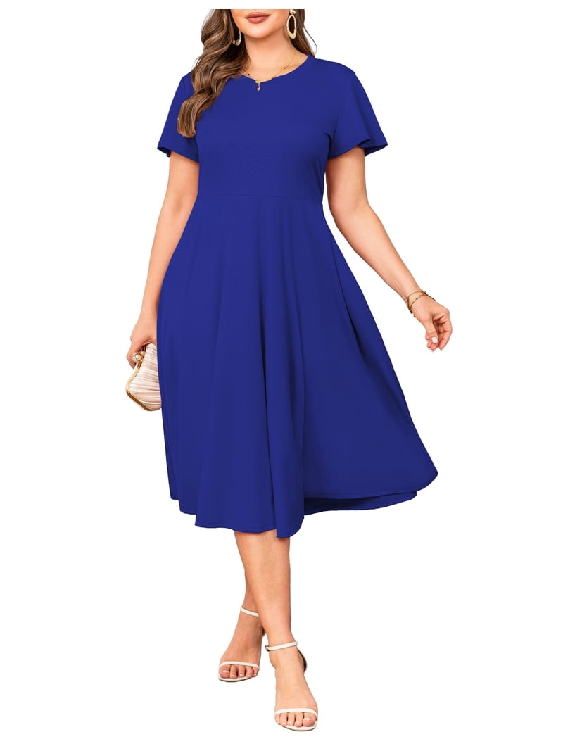 plus size royal blue bridesmaid dresses Dress with Lace Keyhole Back - Designer Bridesmaid with V-Neck - Multiple Color Options Elevate your wedding guest style with our stunning collection of dresses Mermaid Dress Navy Blue Bridesmaid