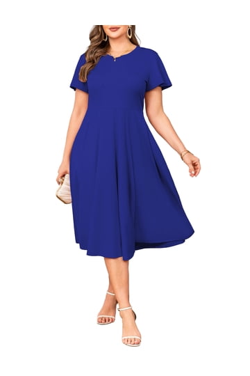 sachin and babi light blue dress Xscape Evenings Brocade Cocktail Midi Dress