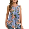 thumbnail image 1 of a.Jesdani Womens Plus Size Tunic Tank Tops Sleeveless Casual Blouses m-4x, 1 of 7