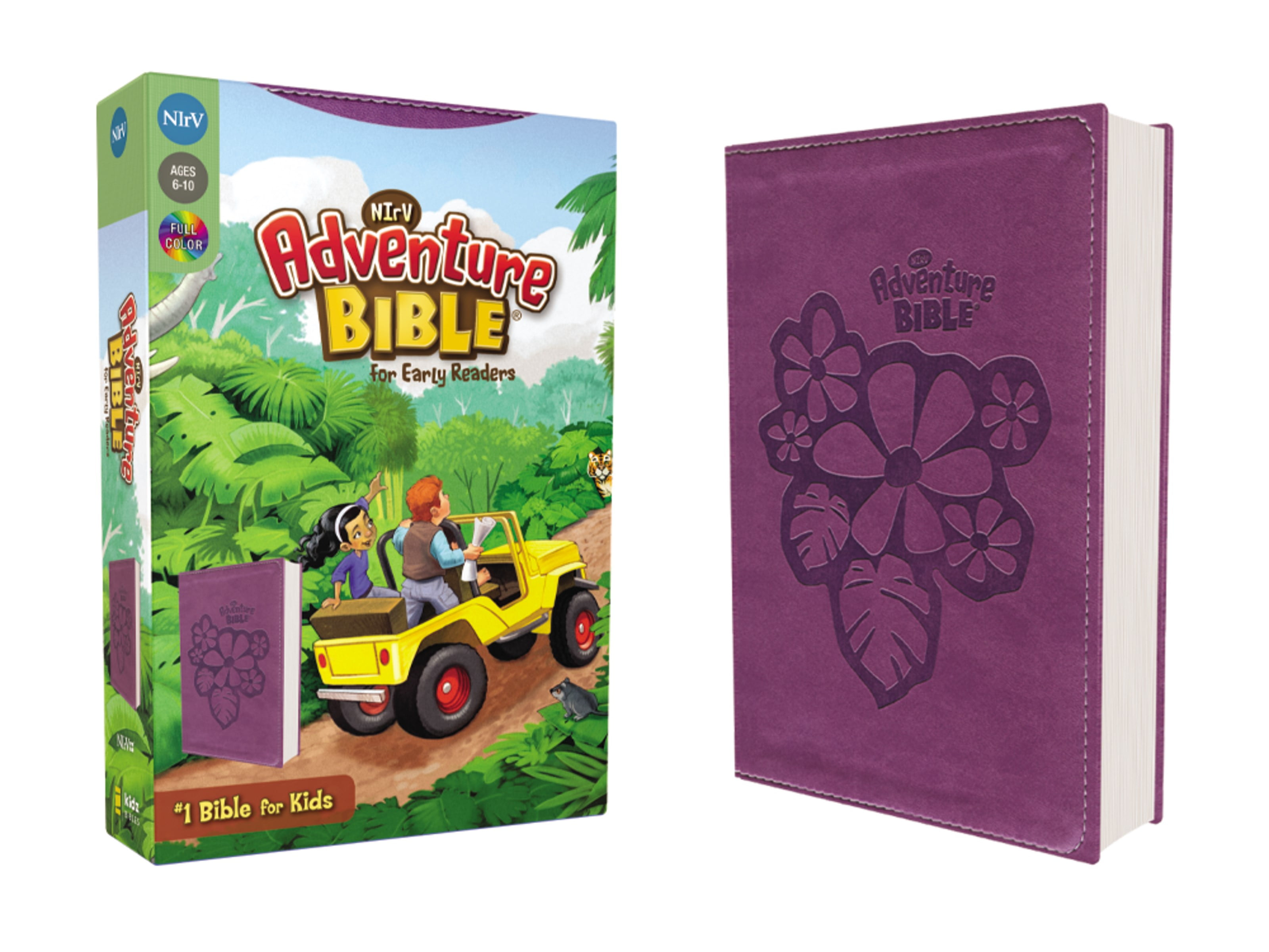 MR LAWRENCE O RICHARDS; ZONDERVAN a NIrV, Adventure Bible for Early Readers, Leathersoft, Purple, Full Color
