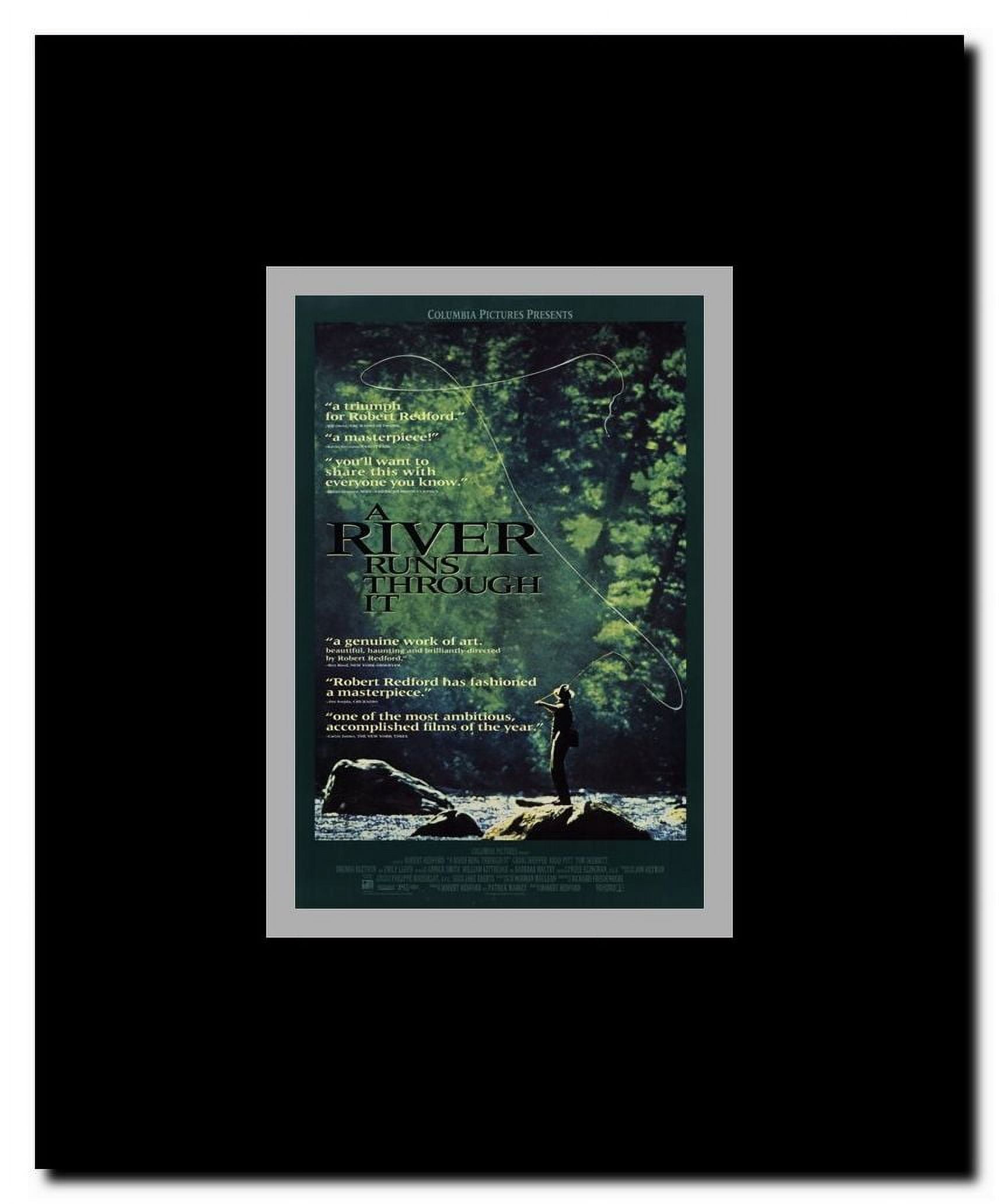 a River runs though it Framed Movie Poster