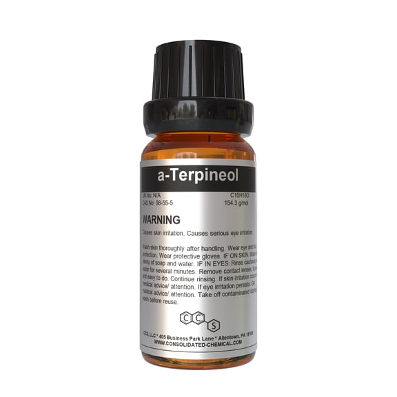 a-Terpineol - 99% Pure Natural Terpene for Aromatherapy, Perfumery, and Industrial Applications 30mL (1 FL Oz)