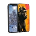 thumbnail image 1 of a-cute-Lion-tailed-Macaque-141 Phone Case, Designed for iPhone XS Max Case Soft Silicon for women girls boys wife gift,Shockproof Phone Cover, 1 of 1